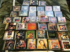 Sega Saturn Auction - Large Lot of Japanese Sega Saturn Games (40 Games)