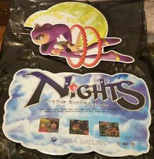 Sega Saturn Auction - Nights Into Dreams Store Hanging Standee