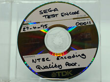 Sega Saturn Auction - Sega Test Encode CDR Disc and other Preview Discs