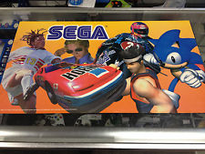 Sega Saturn Auction - Sega Saturn Store Display Poster