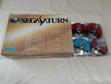 Sega Saturn Auction - Sega Saturn console with 100 Discs