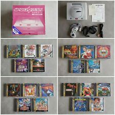 Sega Saturn Auction - JPN SEGA Saturn collection with console and games