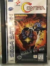 Sega Saturn Auction - Contra Legacy of War US