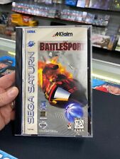 Sega Saturn Auction - BattleSport US with scratches