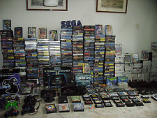 Sega Saturn Auction - Huge Sega PAL Lot