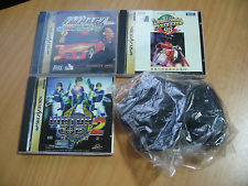 Sega Saturn Auction - 3 Samsung Saturn titles and 1 controller