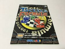 Sega Saturn Auction - Tactics Formula Taikenban Demo Disc JPN