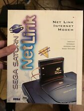Sega Saturn Auction - Sega Saturn Net Link Internet Modem Complete NEW