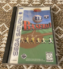 Sega Saturn Auction - 3D Baseball US