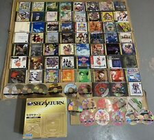 Sega Saturn Auction - JPN Sega Saturn Console with 70 games