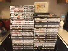 Sega Saturn Auction - 41 US Sega Saturn Games Lot