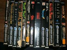 Sega Saturn Auction - PAL Sega Saturn Game Lot