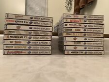 Sega Saturn Auction - Lot of 17 Sega Saturn Games