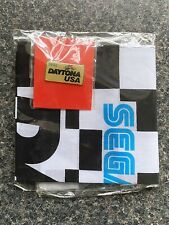 Sega Saturn Auction - Daytona USA Promotional Flag + Pin