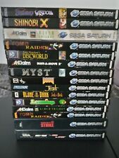 Sega Saturn Auction - PAL Sega Saturn lot