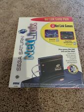 Sega Saturn Auction - Sega Saturn Netlink Game Pack New Sealed US