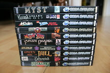 Sega Saturn Auction - 10 x PAL Sega Saturn Games