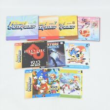 Sega Saturn Auction - Lot of 9 Flash Sega Saturn JPN Demo Discs