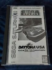 Sega Saturn Auction - Sega Saturn Daytona USA CCE Net Link Edition US