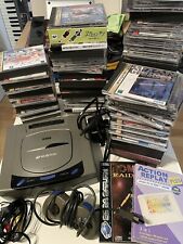 Sega Saturn Auction - Sega Saturn Console + 84 Games