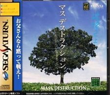Sega Saturn Auction - Mass Destruction JPN Free Shipping