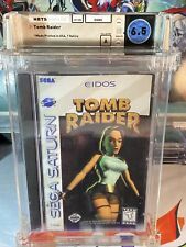 Sega Saturn Auction - Tomb Raider US Sega Saturn Wata 6.5 A Sealed