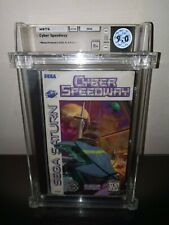 Sega Saturn Auction - Cyber Speedway US New Sealed WATA Graded 9.0