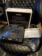 Sega Saturn Auction - Hitachi Hi-Saturn MMP-1 Console with Fenrir ODE
