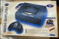 Sega Saturn Auction - Tec Toy Brazil Sega Saturn Console Complete in Box + Virtua Gun In Box