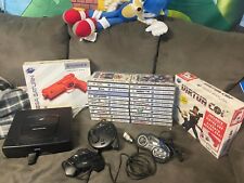 Sega Saturn Auction - 20 sega saturn games lot W/ Console and Controllers