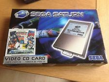 Sega Saturn Auction - Sega Saturn Video CD Card - PAL version