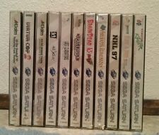 Sega Saturn Auction - Lot of 11 US Saturn games