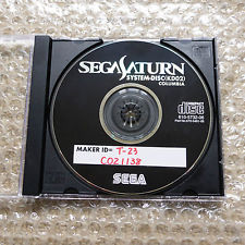 Sega Saturn Auction - Black System-Disc KD02