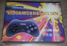 Sega Saturn Auction - New CIB Samsung Saturn controller