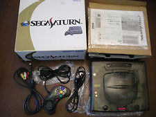 Sega Saturn Auction - Skeleton Sega Saturn CIB with games