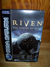 Sega Saturn Auction - Riven PAL complete