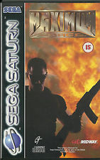 Sega Saturn Auction - Maximum Force PAL NEW