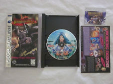 Sega Saturn Auction - Dragon Force US in mint condition, complete, and other games
