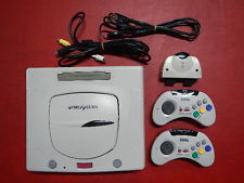 Sega Saturn Auction - JPN White Sega Saturn and...
