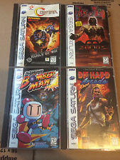 Sega Saturn Auction - 4 great US games