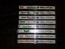 Sega Saturn Auction - US Games lot with Albert Odyssey