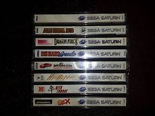 Sega Saturn Auction - US Games lot with Dragon Force
