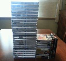 Sega Saturn Auction - Sega Saturn 36 game lot collection