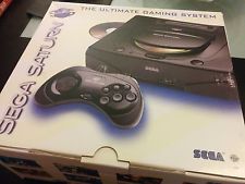 Sega Saturn Auction - US Sega Saturn Black Console NEW
