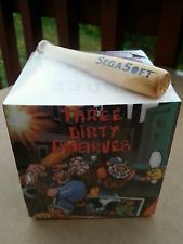 Sega Saturn Auction - Three Dirty Dwarves Promo Memo Cube