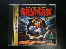 Sega Saturn Auction - Rayman JPN