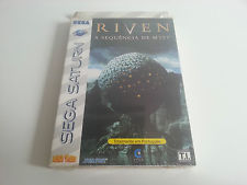 Sega Saturn Auction - Riven - A Sequencia de Myst from Brazil