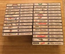 Sega Saturn Auction - US Games Lot