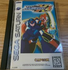 Sega Saturn Auction - Mega Man X4 US