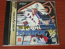 Sega Saturn Auction - NHL Powerplay 96 South Korean Release